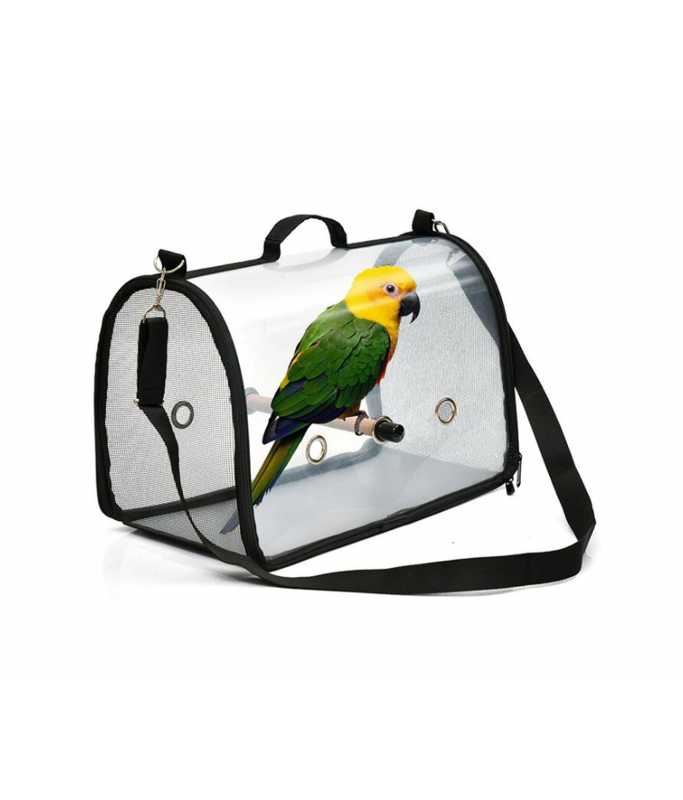 Vanpet Bird Carrier Bag with Perch -43x25x25.5cm-BTLB03816