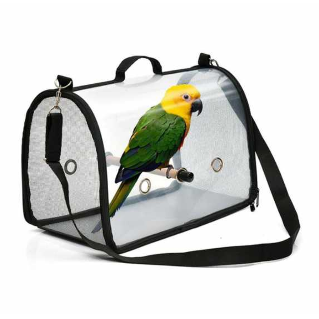 Vanpet Bird Carrier Bag with Perch -43x25x25.5cm-BTLB03816
