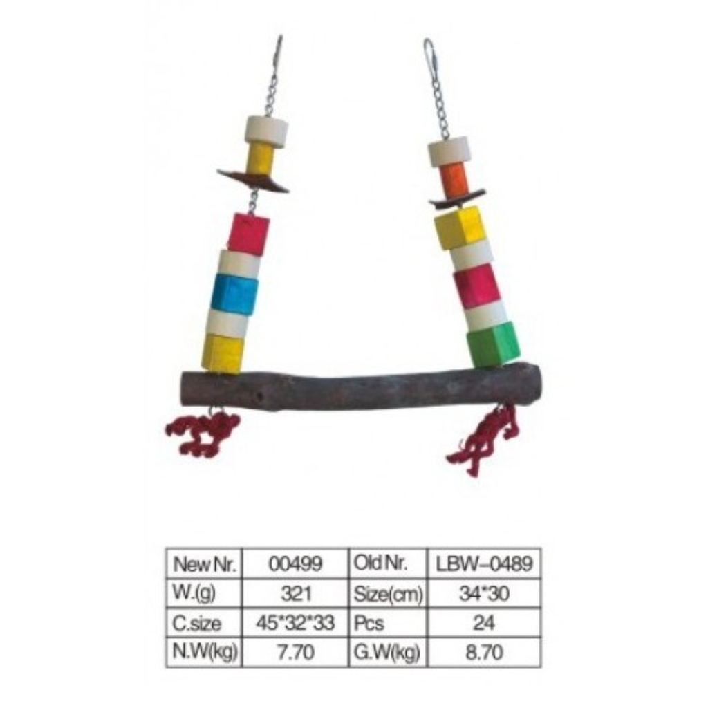 VanPet Bird Toy Natural And Clean