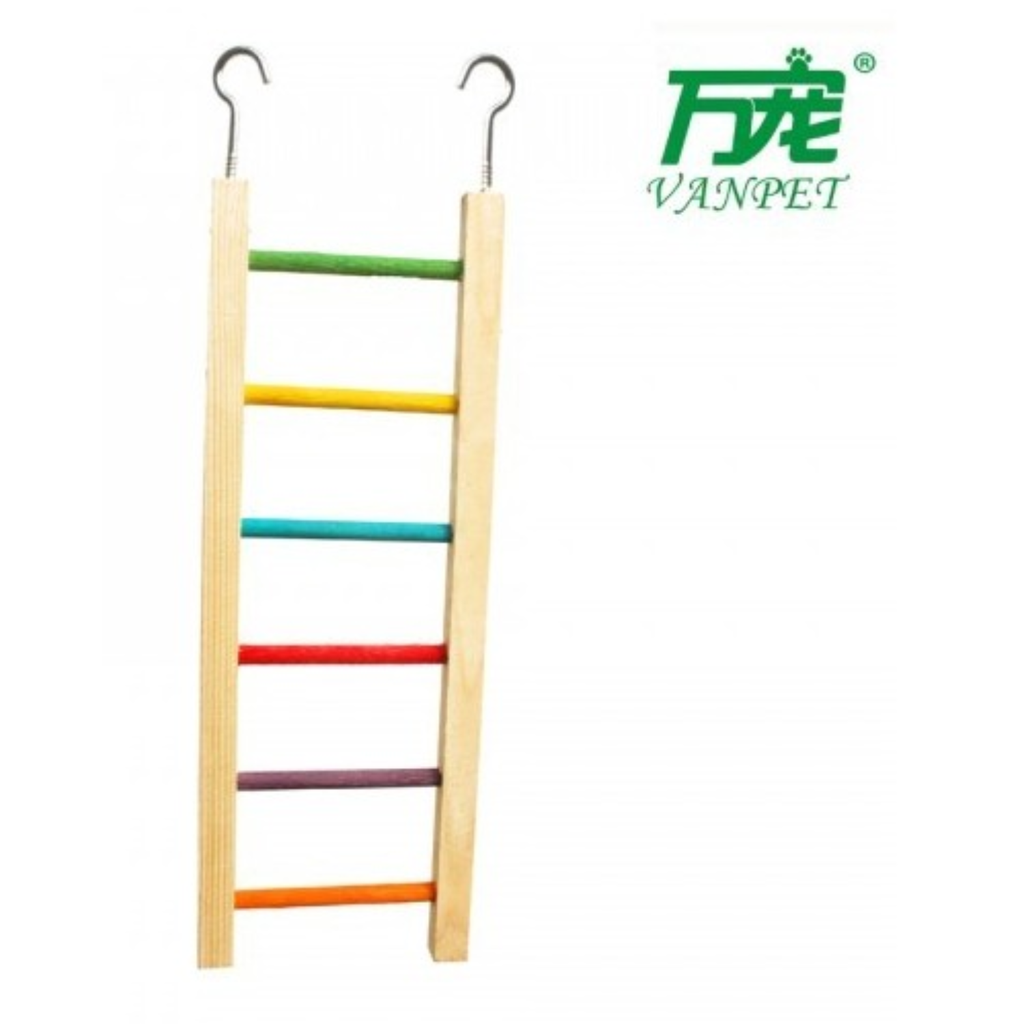 VanPet Ladder For Small  &  Medium Birds 33.5 x 13cm