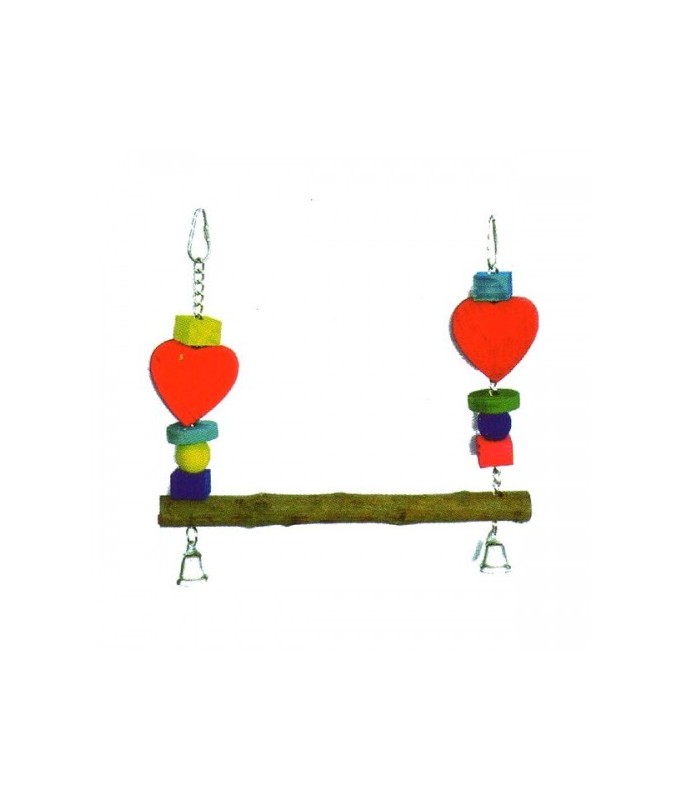 VanPet Swing Toy For Large Birds With Bells 10.5"