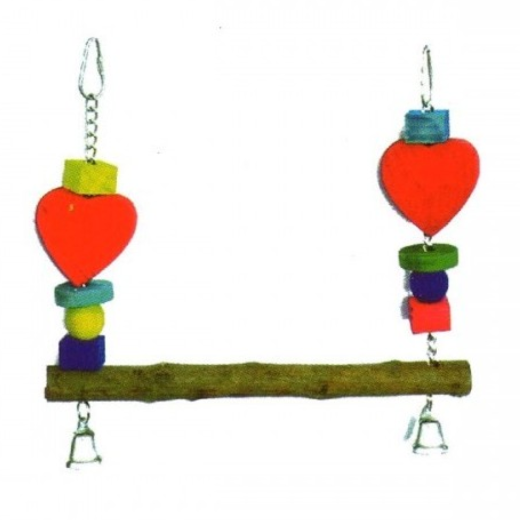 VanPet Swing Toy For Large Birds With Bells 10.5"
