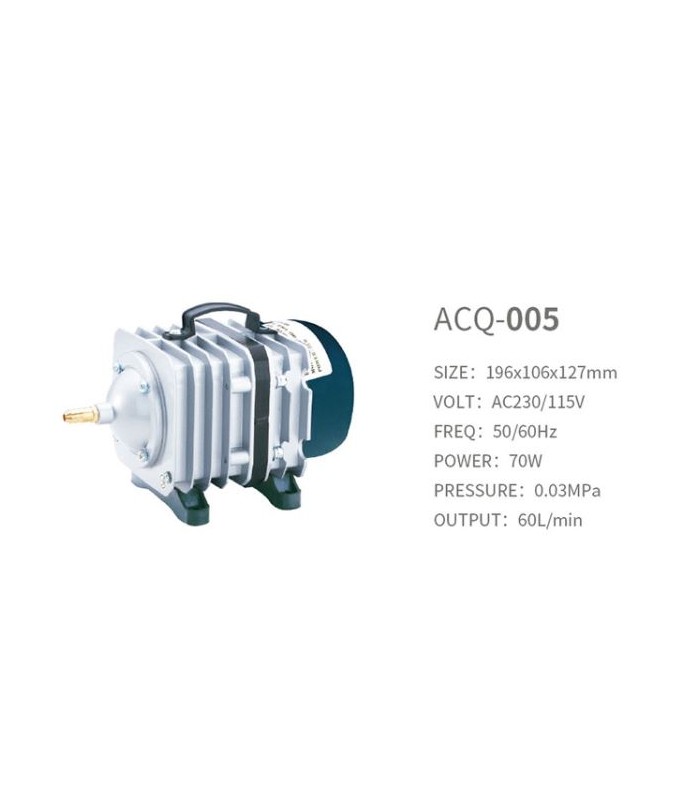 Boyu Electromagnetic Air Compressor ACQ-Series[Max Output - 60L/min]