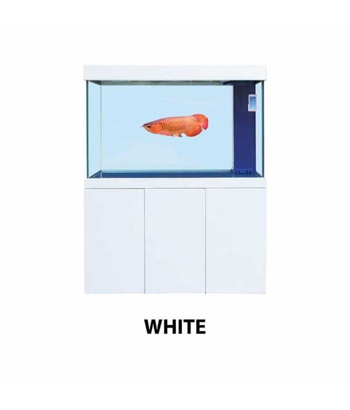Boyu EYM 1000 Series Luxury Aquarium With Cabinet [1000L x 400W x 1530H mm] - White
