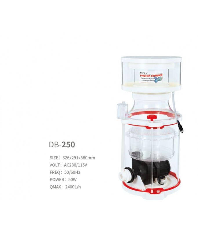 Boyu DB Series Protein Skimmer[Max Output - 2400L/H]