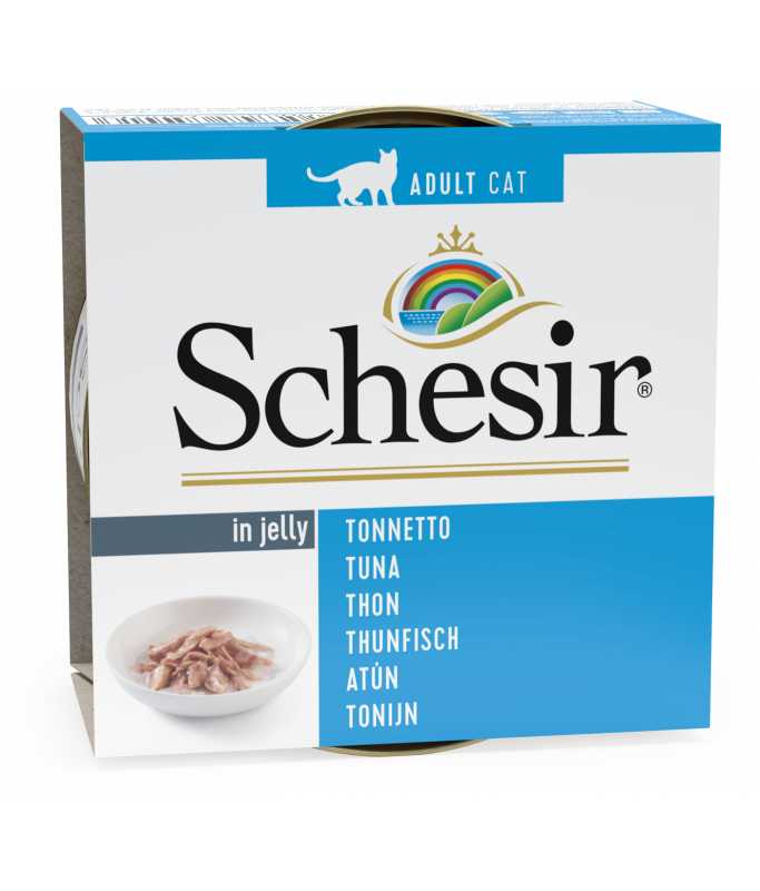 Schesir Cat Wet Food With Tuna(Min Order 85g-14pcs)[Weight - 85g]