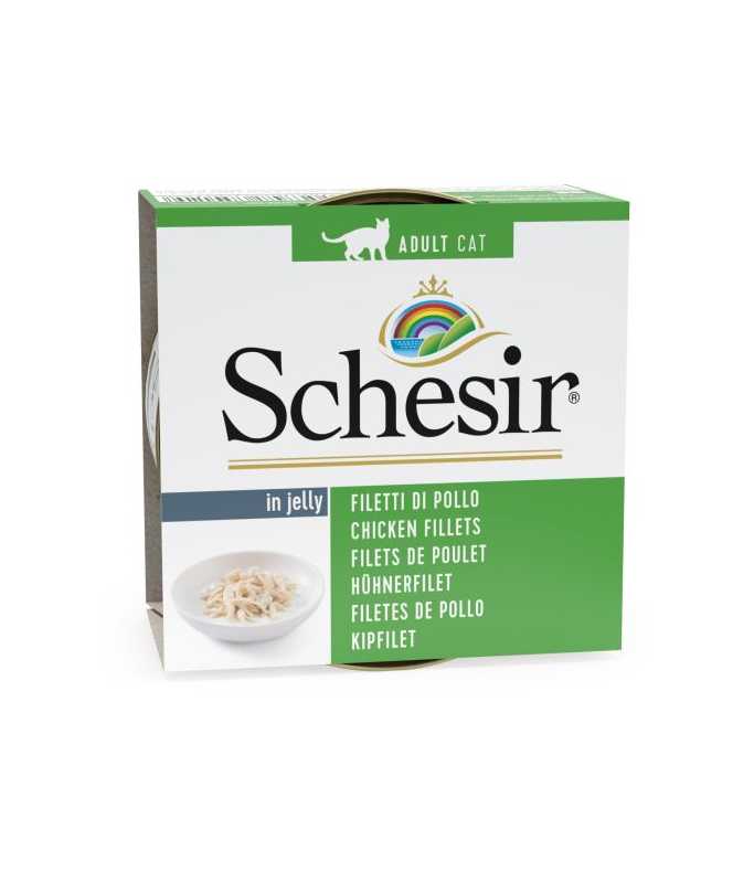 Schesir Cat Wet Food-Chicken Fillets (Min Order 85g - 14pcs)[Weight - 85g]