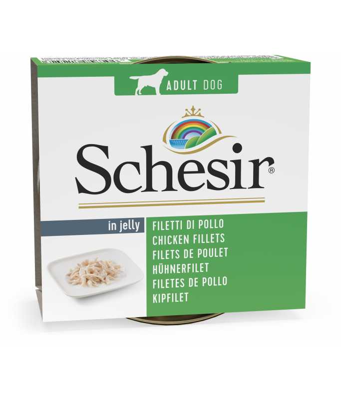 Schesir Dog Wet Food-Chicken Fillets[Weight - 150g]