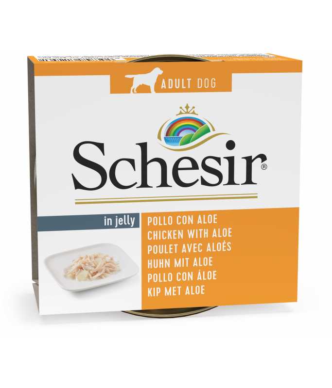 Schesir Dog Wet Food-Chicken Fillets With Aloe[Weight - 150g]