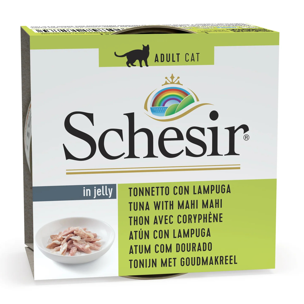 Schesir Cat Wet Food-Tuna With Mahi (Min Order 85g - 14pcs)[Weight - 85g]