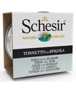 Schesir Cat Wet Food-Tuna With Seabass (Min Order 85g - 14pcs)[Weight - 85g]