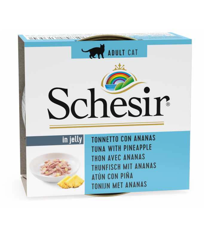 Schesir Cat Wet Food-Tuna With Pineapple[Weight - 75g]