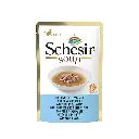 Schesir Cat Wet Soup-With Wild Tuna and Squid[Weight - 85g] (Min Order 85g - 20pcs)