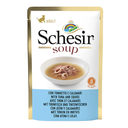 Schesir Cat Wet Soup-With Wild Tuna and Squid[Weight - 85g] (Min Order 85g - 20pcs)