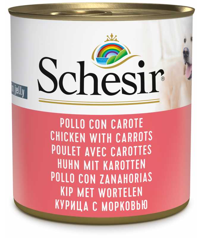 Schesir Dog Wet Food-Chicken With Carrots[Weight - 285g]