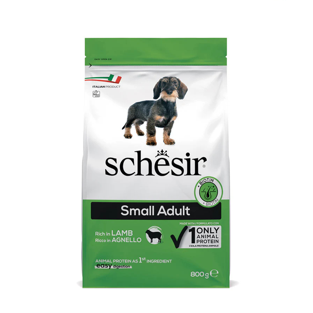 Schesir Dry food for small dogs - Small Adult Rich in Lamb 800 g