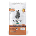 Schesir Dry food for adult cats with a single protein source - Sterilized & Light Rich in Chicken 10 kg