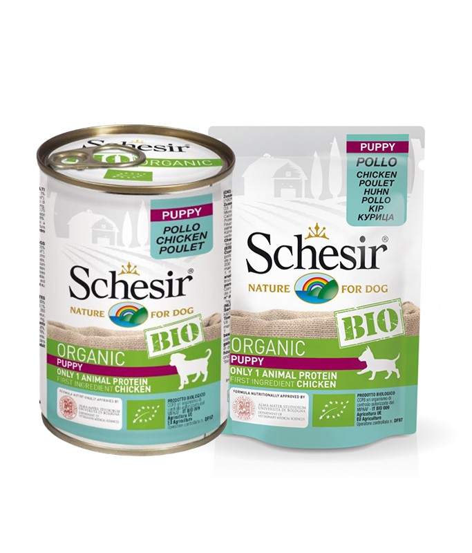 Schesir Bio Chicken Puppy[Weight - 85g]