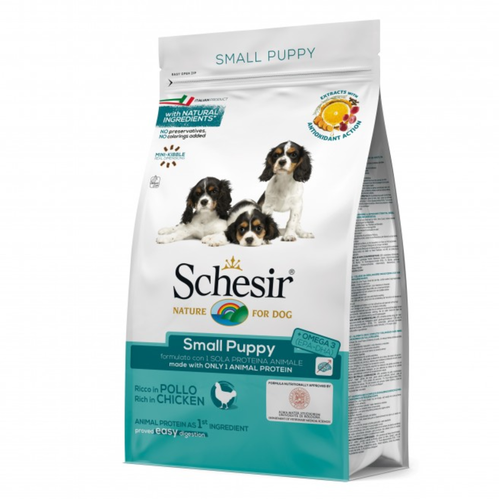 Schesir Small Puppy with Chicken[Weight - 2Kg]