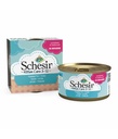 Schesir Kitten Can Mousse 3-12 Tuna Wet Food 85g (Min Order - 14pcs)[Weight - 85g]