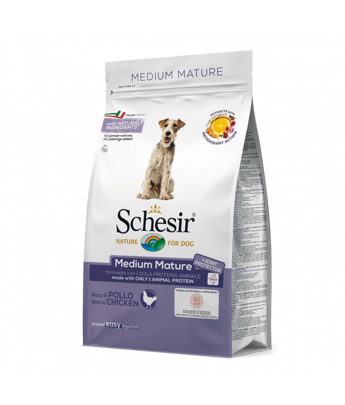 Schesir Medium Mature with Chicken[Weight - 12kg]