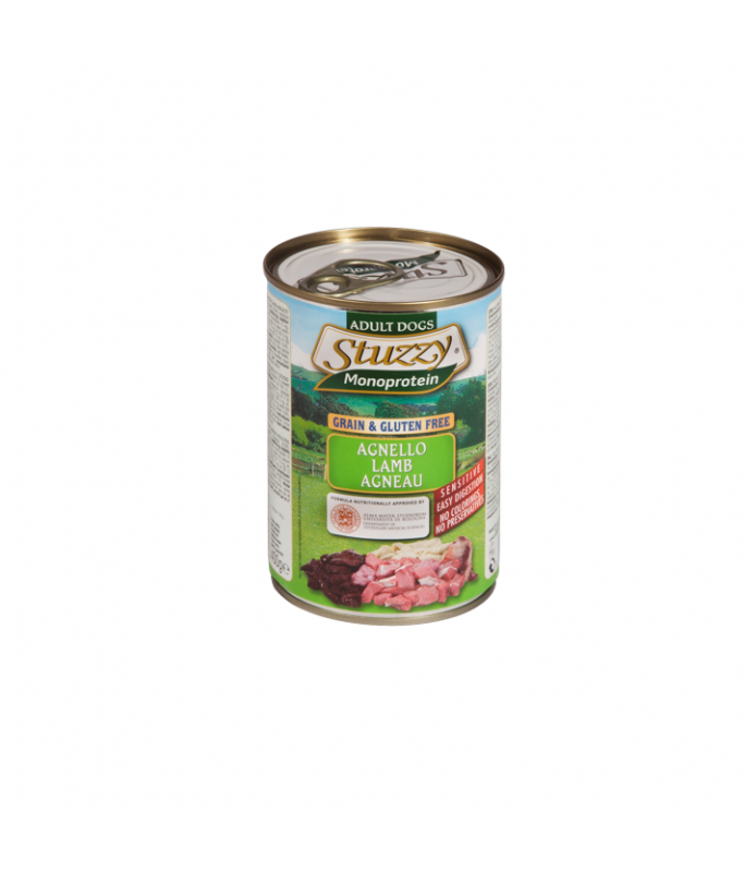 Stuzzy Monoprotein Lamb 400g[Weight - 400g]