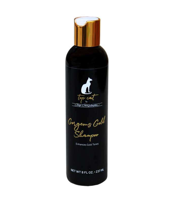 Chris Christensen Top Cat Gorgeous Gold Shampoo 237ml[Volume - 237ml]