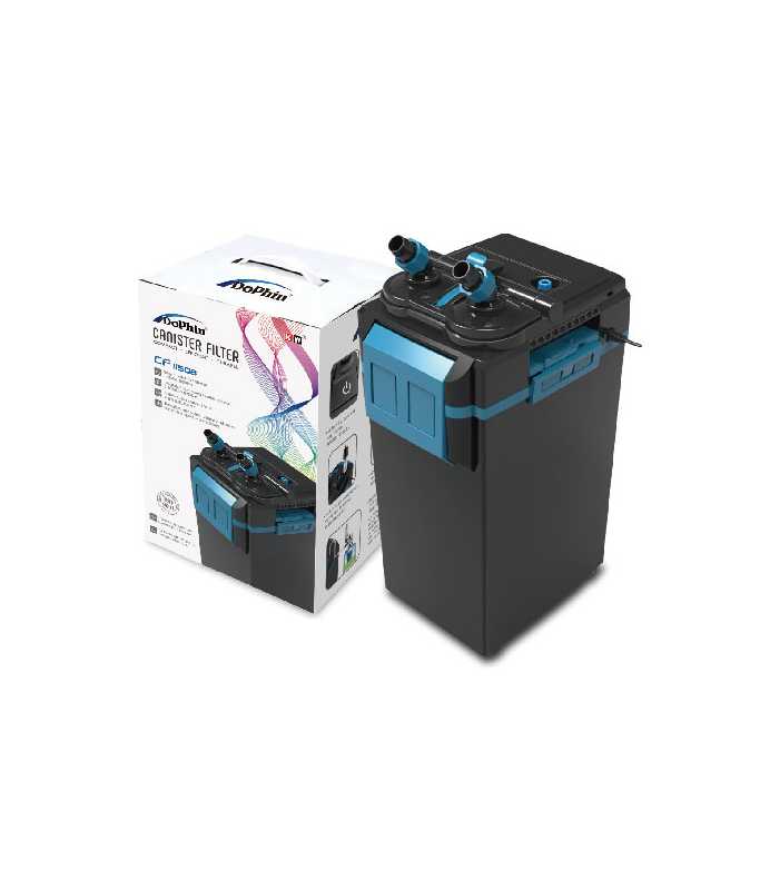 KW Zone Dophin CO2 Canister Filter (220-240V/50Hz) - Common Priming[Flow - 950L/h]