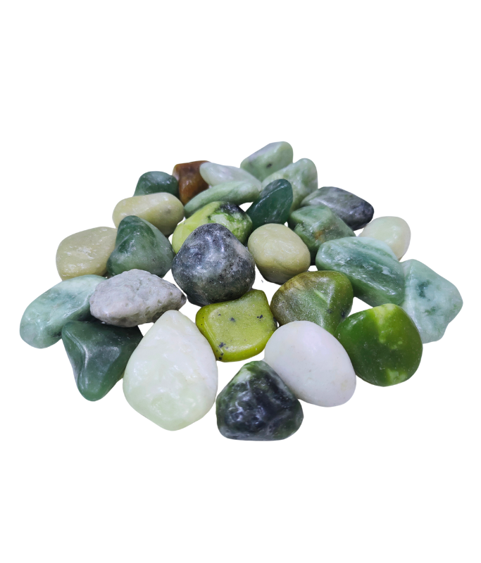 Aqualife 20-30mm Polished Green Jade Stone 10kg