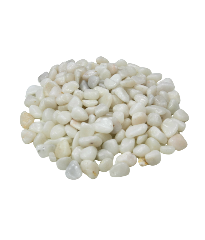 Aqualife 8-10mm Polished White Stone 10kg