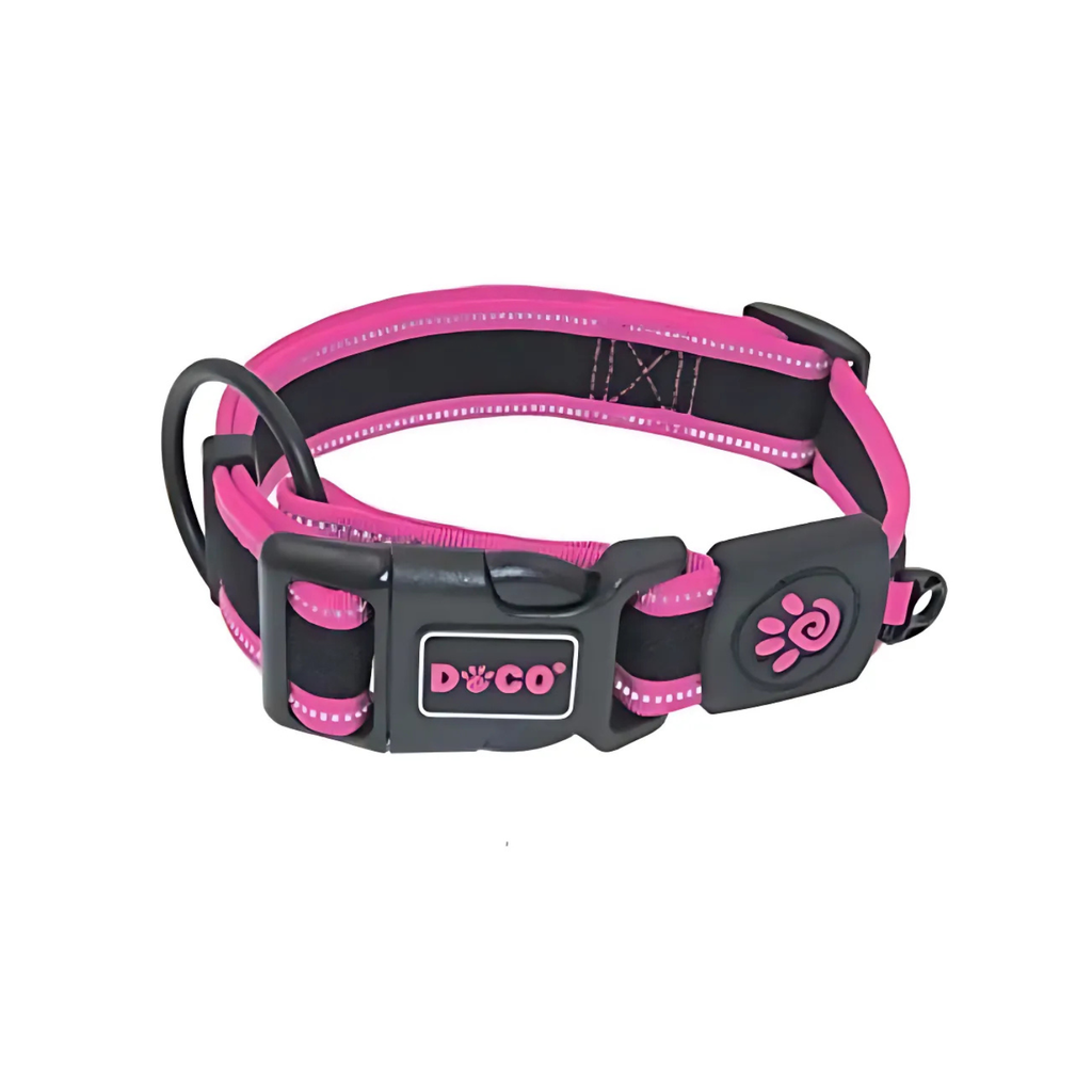 Doco Athletica Low Strain Mesh Collar Reflective(DCA007)[Color - Pink, Size - L]