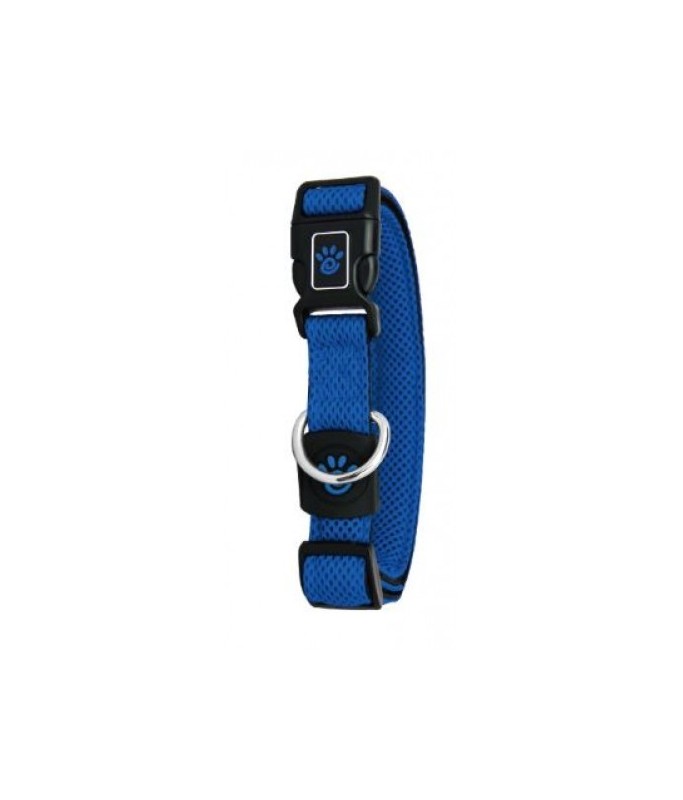 Doco Puffy Mesh Collar (DCA102)[Color - Blue, Size - XL]