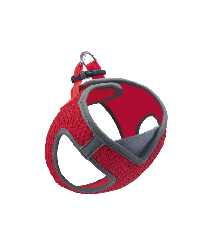 Doco Athletica QUICK V Mesh Harnes (DCA308)[Color - Red, Size - XS]