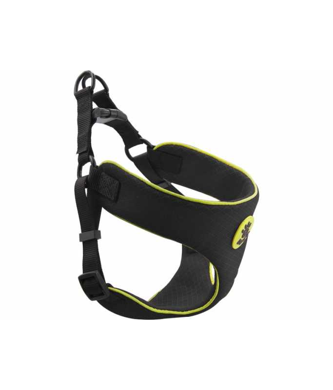 DOCO® Reflective Chest Plate Mesh Free-Walking Harness (DCA309)[Color - Black, Size - XL]