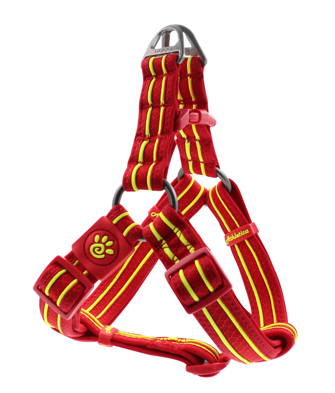 DOCO® Solar Mesh Step in Dog Harness (DCA393)[Color - Maroon, Size - L]