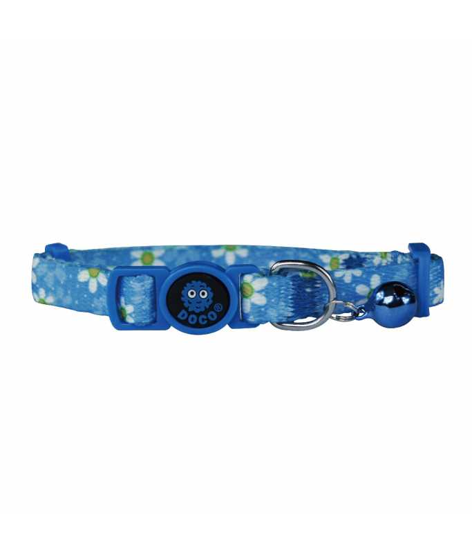 DOCO® LOCO Cat Collar Pattern Printed (DCAT002)[Texture - Daisy]