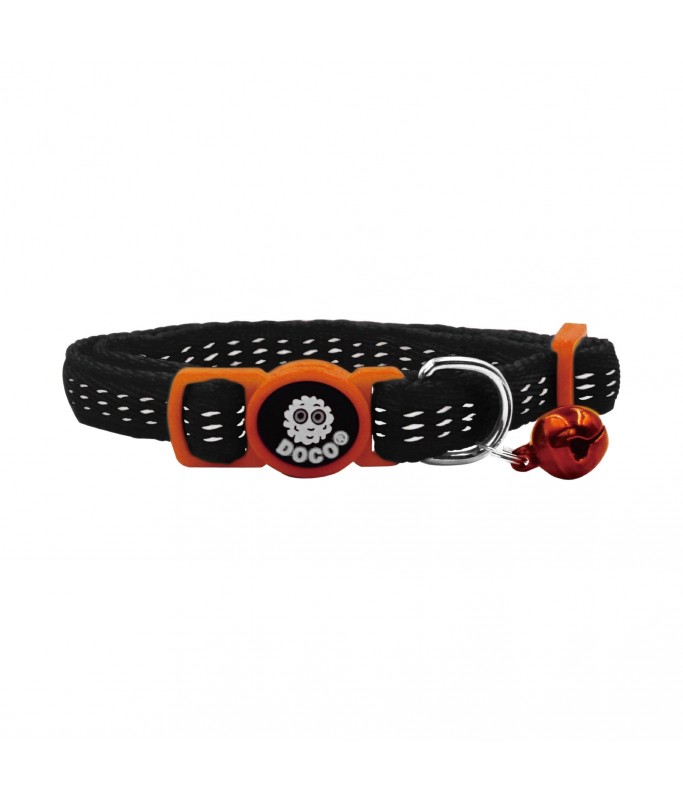 Doco Puffy Cat Collar (DCAT010)[Color - Black]