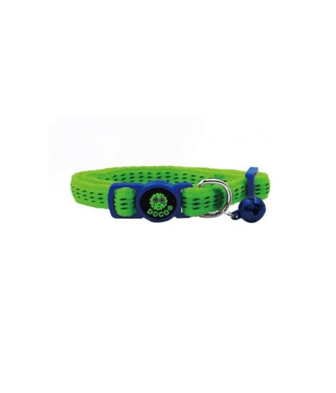 Doco Puffy Cat Collar (DCAT010)[Color - Green]