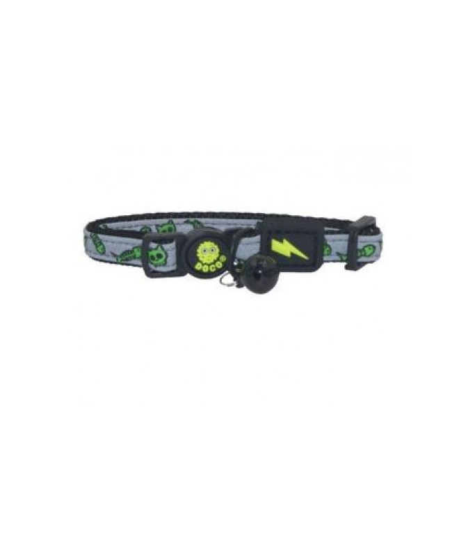 DOCO Reflective Cat Collar (DCAT011)[Color - Green]