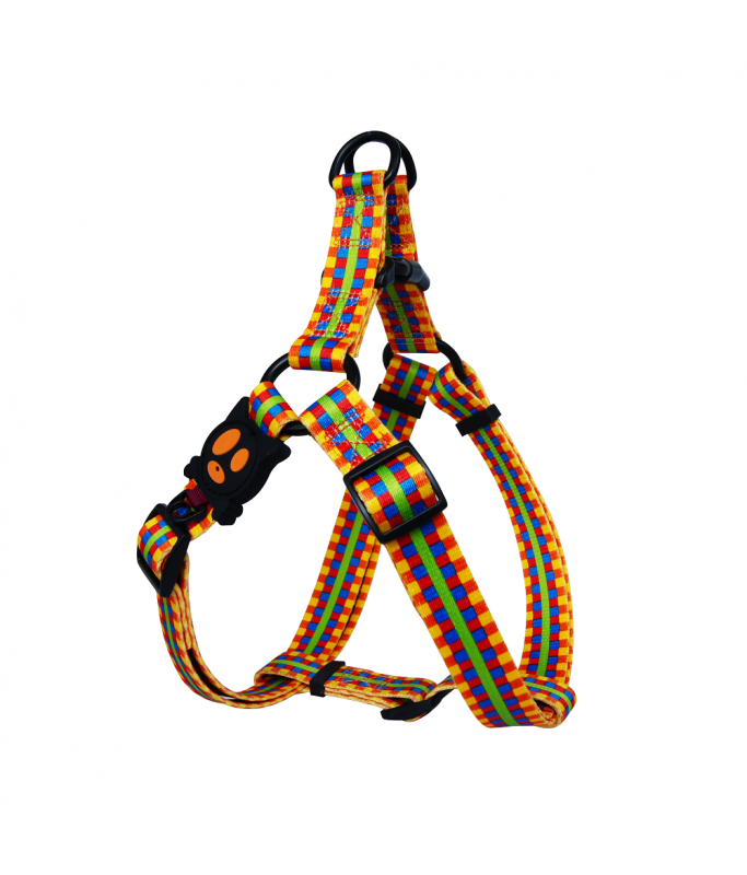 DOCO® LOCO Step-In Harness (DCL202)[Texture - Lime Street, Size - M]