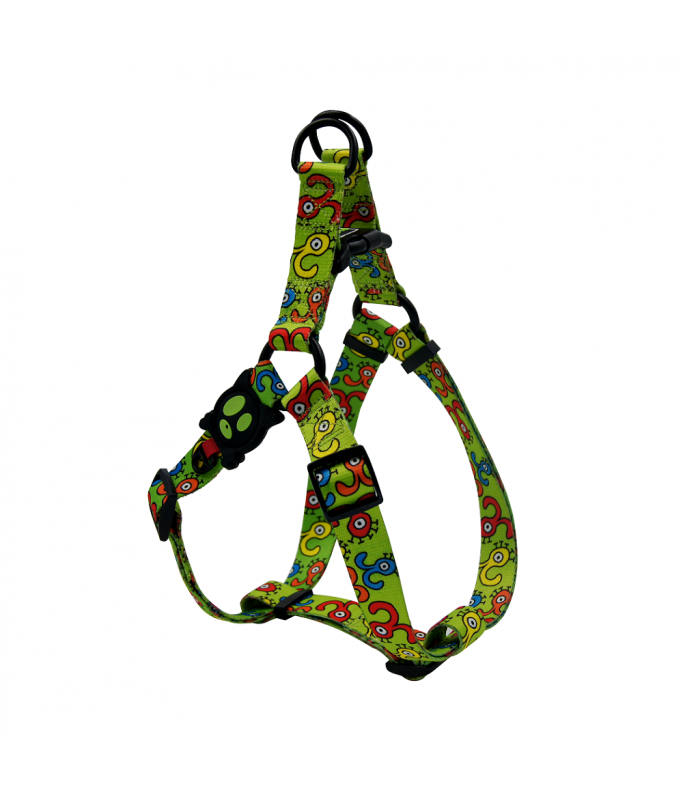 DOCO® LOCO Step-In Harness (DCL202)[Texture - Green Monster, Size - L]