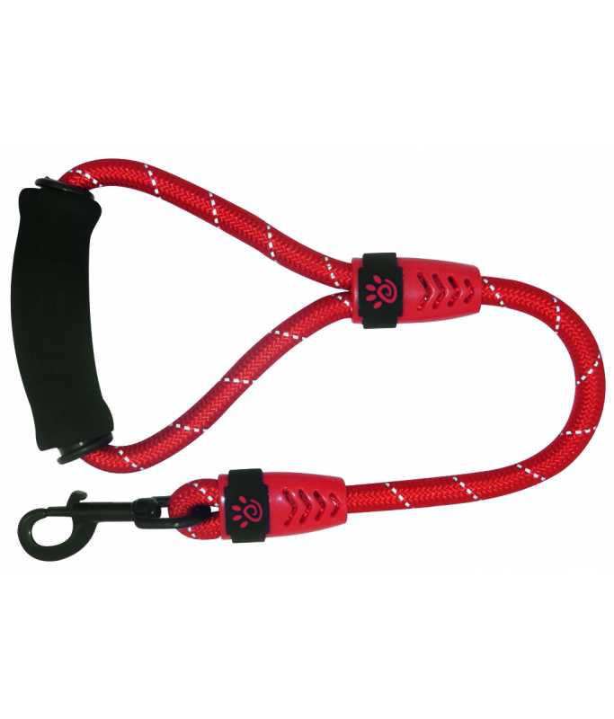 DOCO® 20" Rope Leash W/ ErgoCurve Foam Handle Ver.2 (DCROPE2020)[Color - Maroon, Size - L]