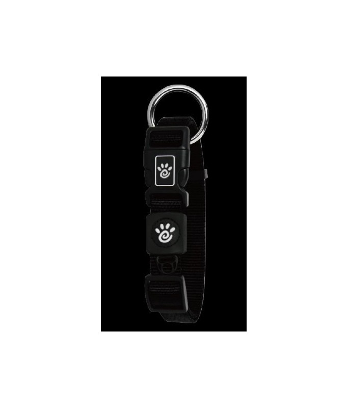 DOCO Signature O - Ring Collar - 2.5 x 40-62cm[Color - Black, Size - L]