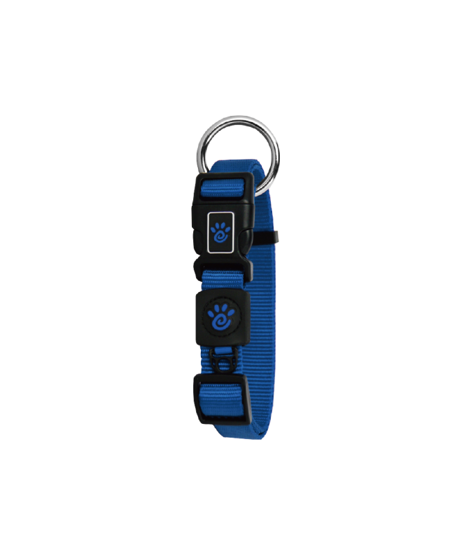 DOCO Signature O - Ring Collar - 2.5 x 40-62cm[Color - Blue, Size - L]