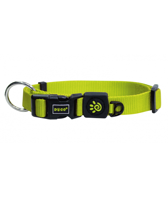 DOCO Signature O - Ring Collar[Size - XS, Color - Lemon]