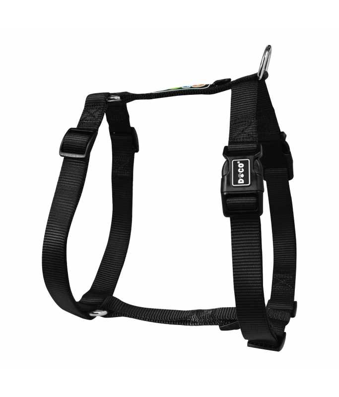 DOCO® Signature H-Harness (DCSN201)[Color - Black, Size - L]
