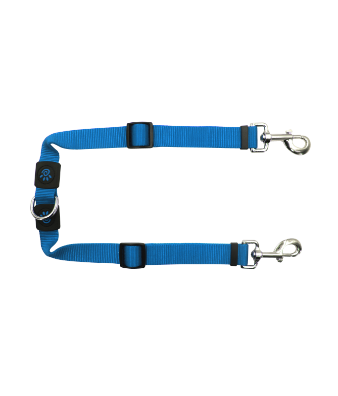 DOCO® Signature Coupler Nylon Dog Leash - Adjustable Length (DCSX2)[Size - L, Color - Navy Blue]