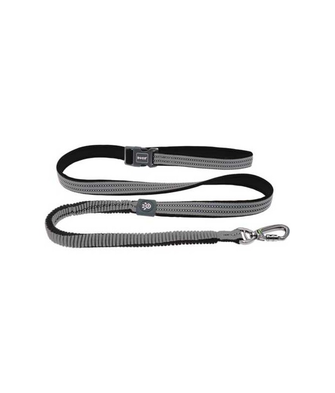 DOCO VARIO Easy Snap BUNGEE Leash - 6ft (DCV2072)[Color - Grey, Size - L]