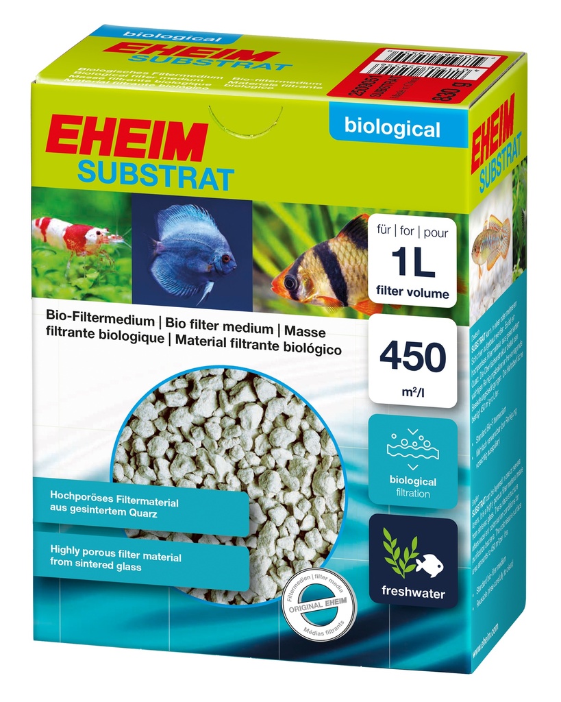 EHEIM SUBSTRAT 830g ≈ 1l filter media