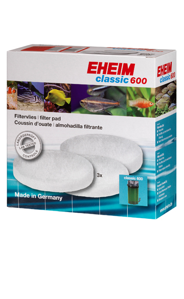 EHEIM fine filter pad (3 pcs.) f. classic 600